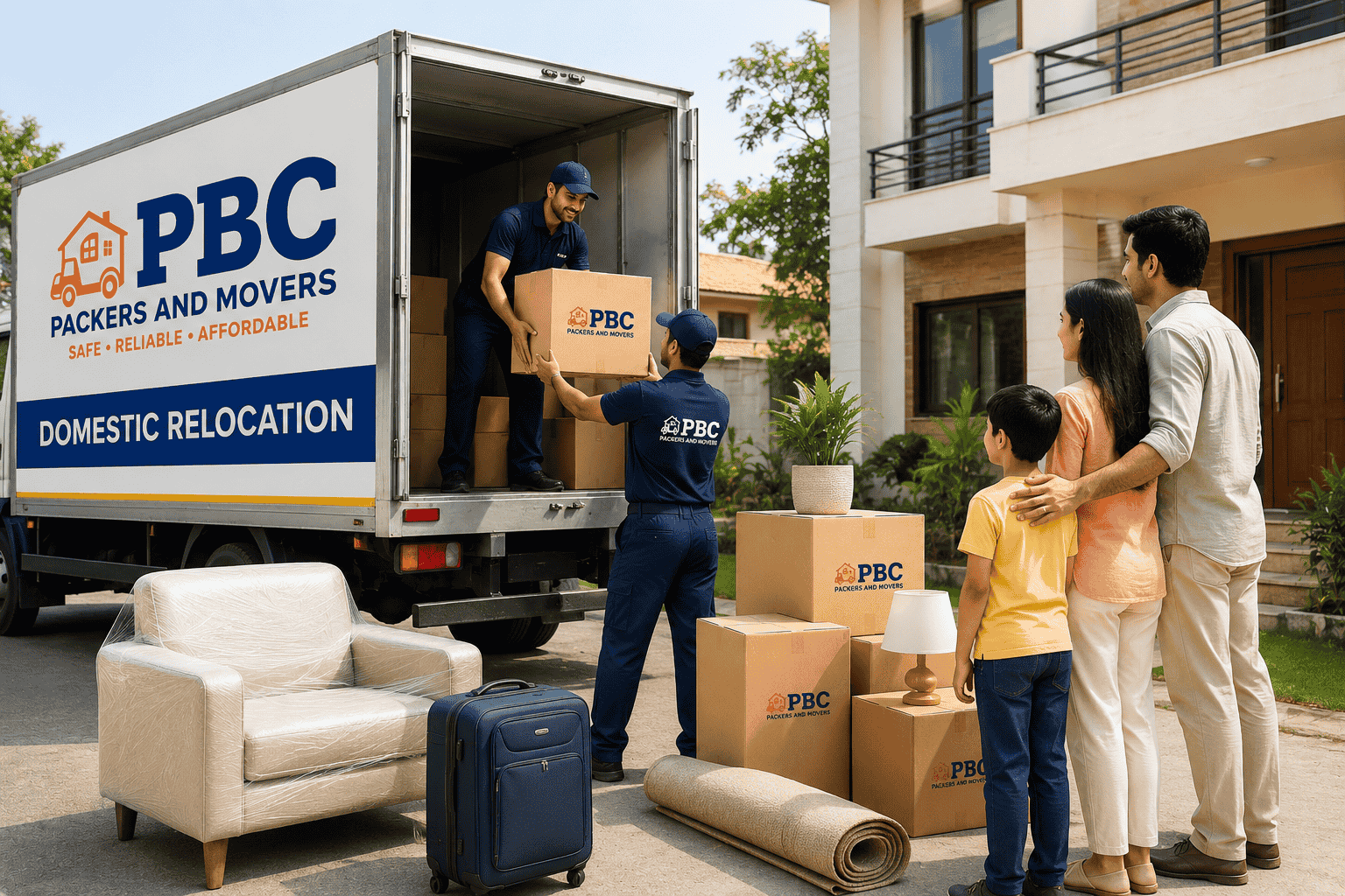 Reliable Domestic Relocation Services Across India
